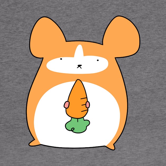 Carrot Hamster by saradaboru